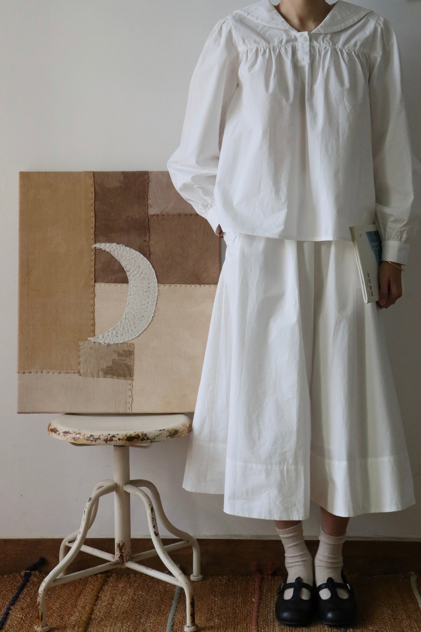 Cloud | soft white blouse