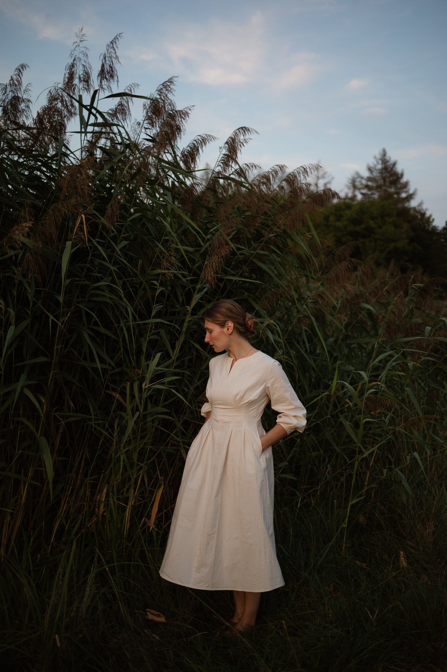 Jasmine dress | beige dress