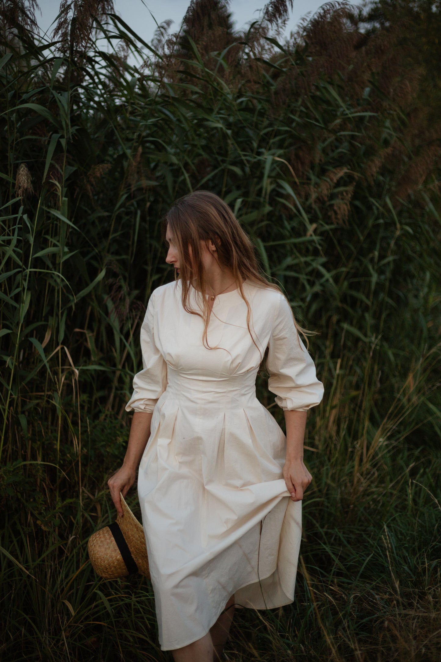 Jasmine dress | beige dress