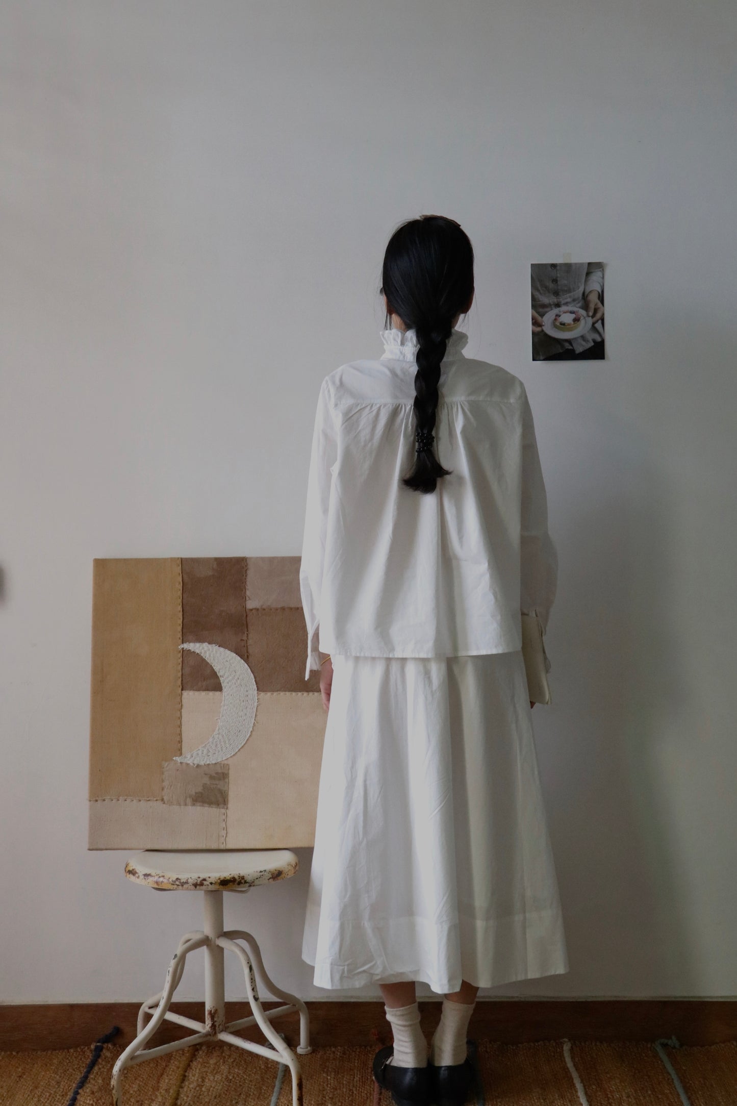 Pearl | white blouse
