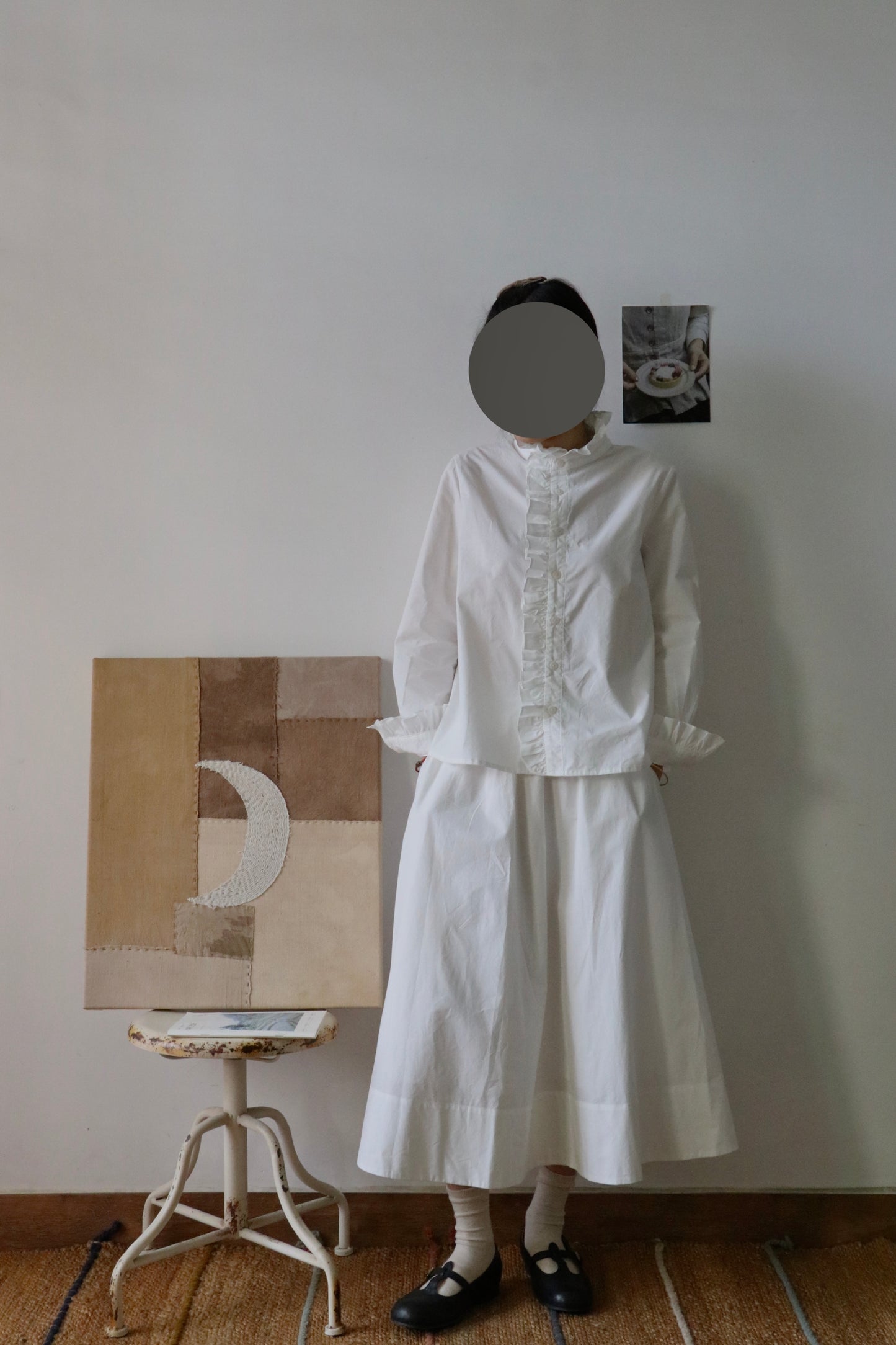 Pearl | white blouse
