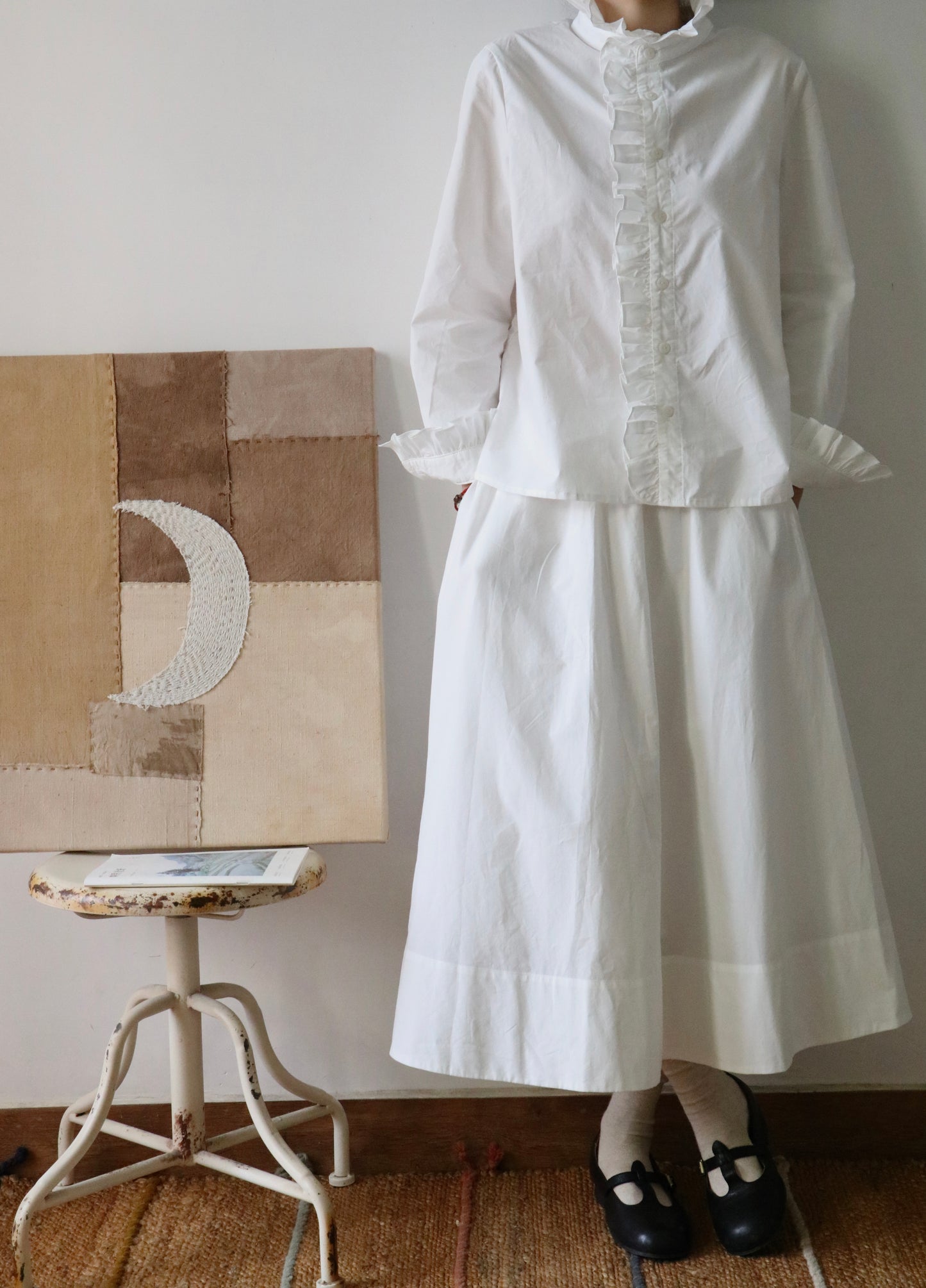 Pearl | white blouse