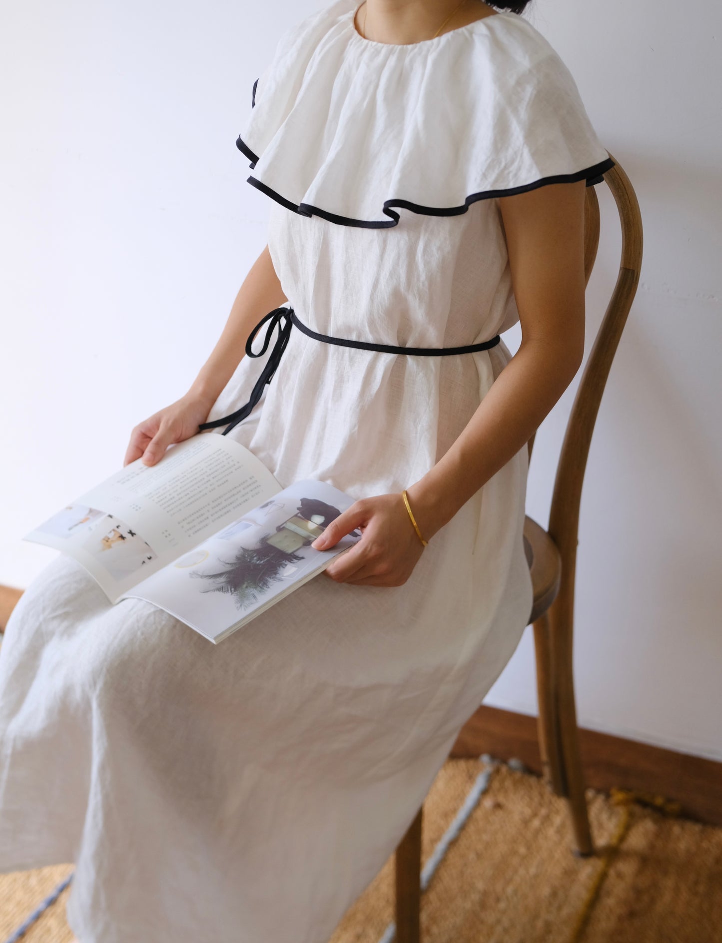 White Rose | Linen dress