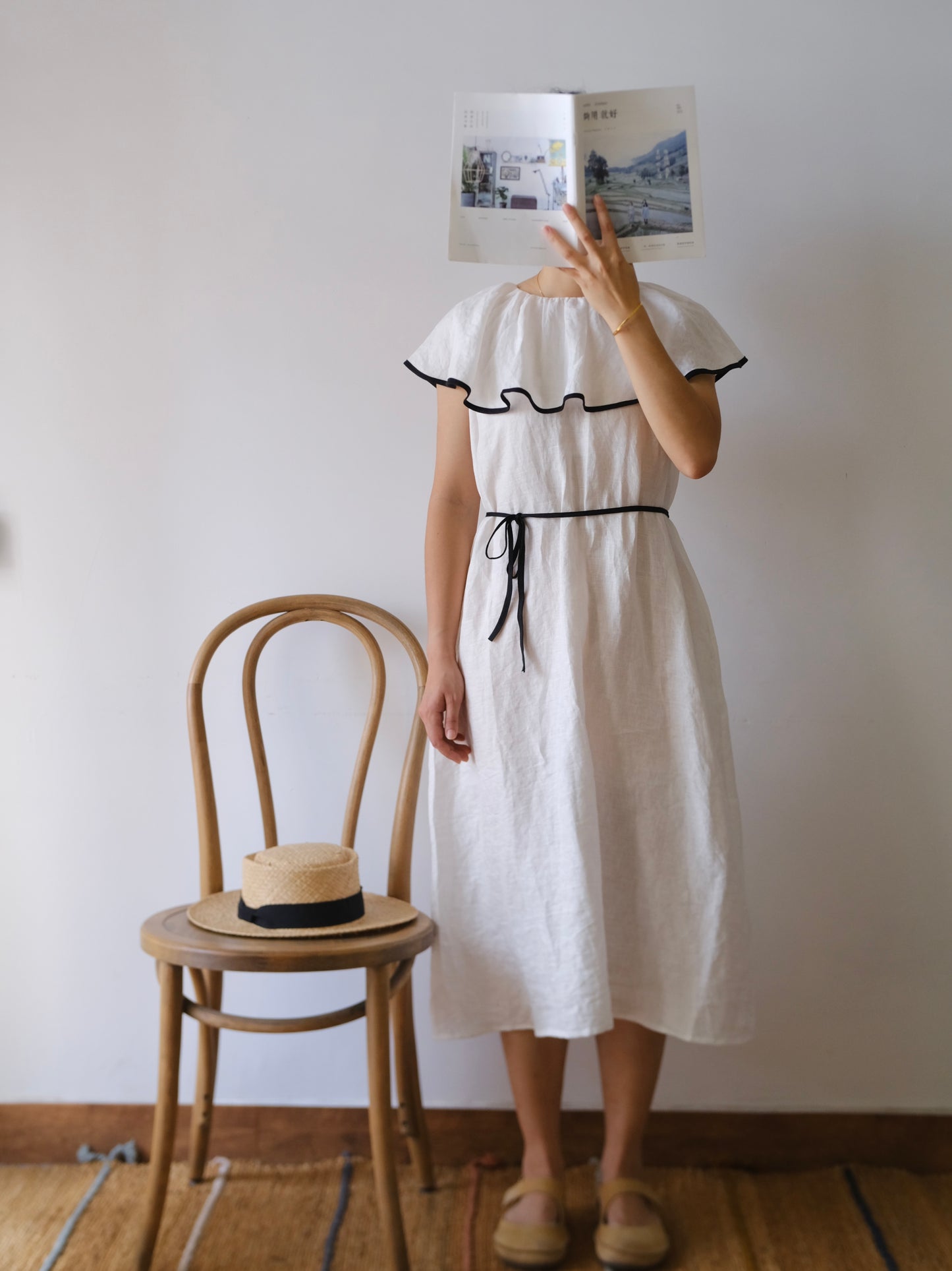White Rose | Linen dress