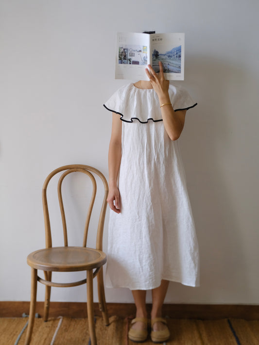 White Rose | Linen dress