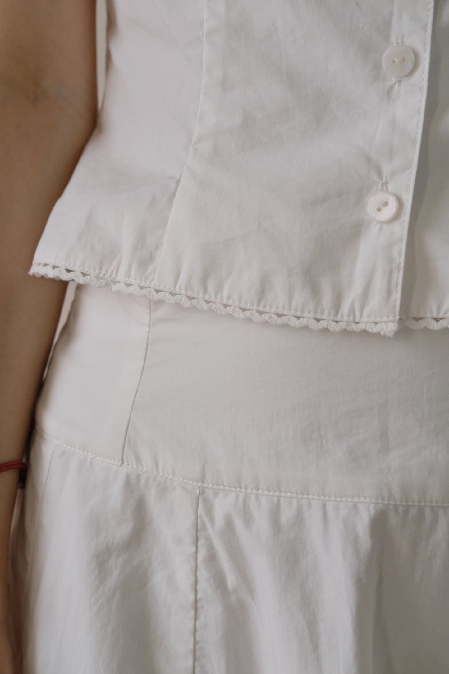 Clara | Cotton Lace top