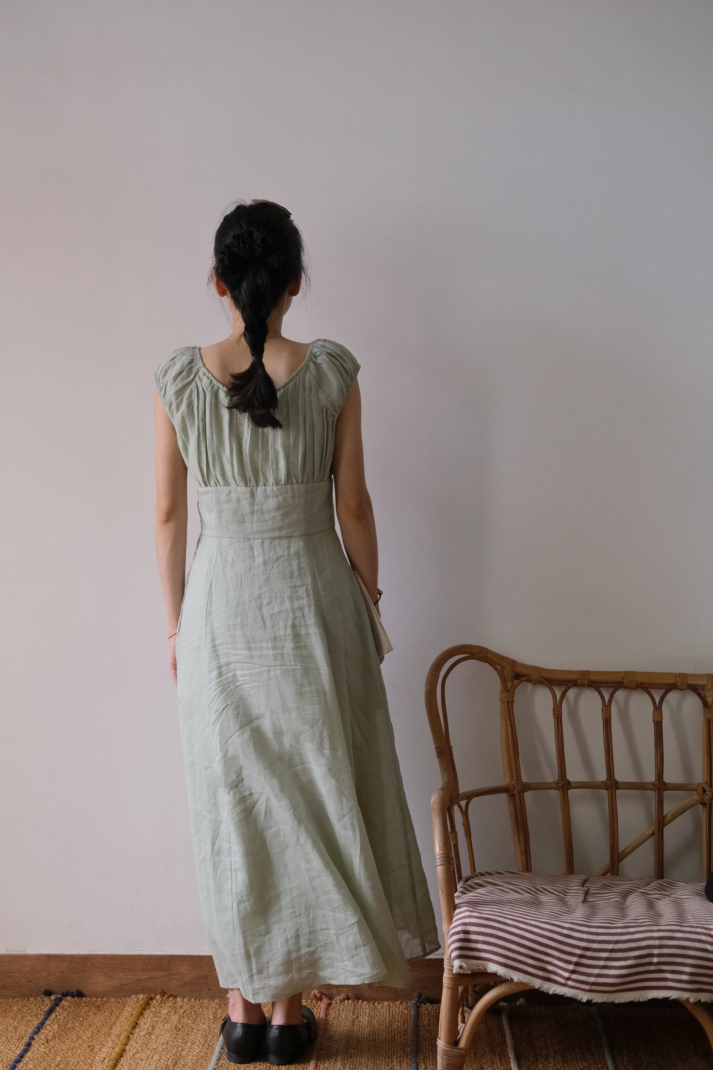 Nymia | Green Linen Dress