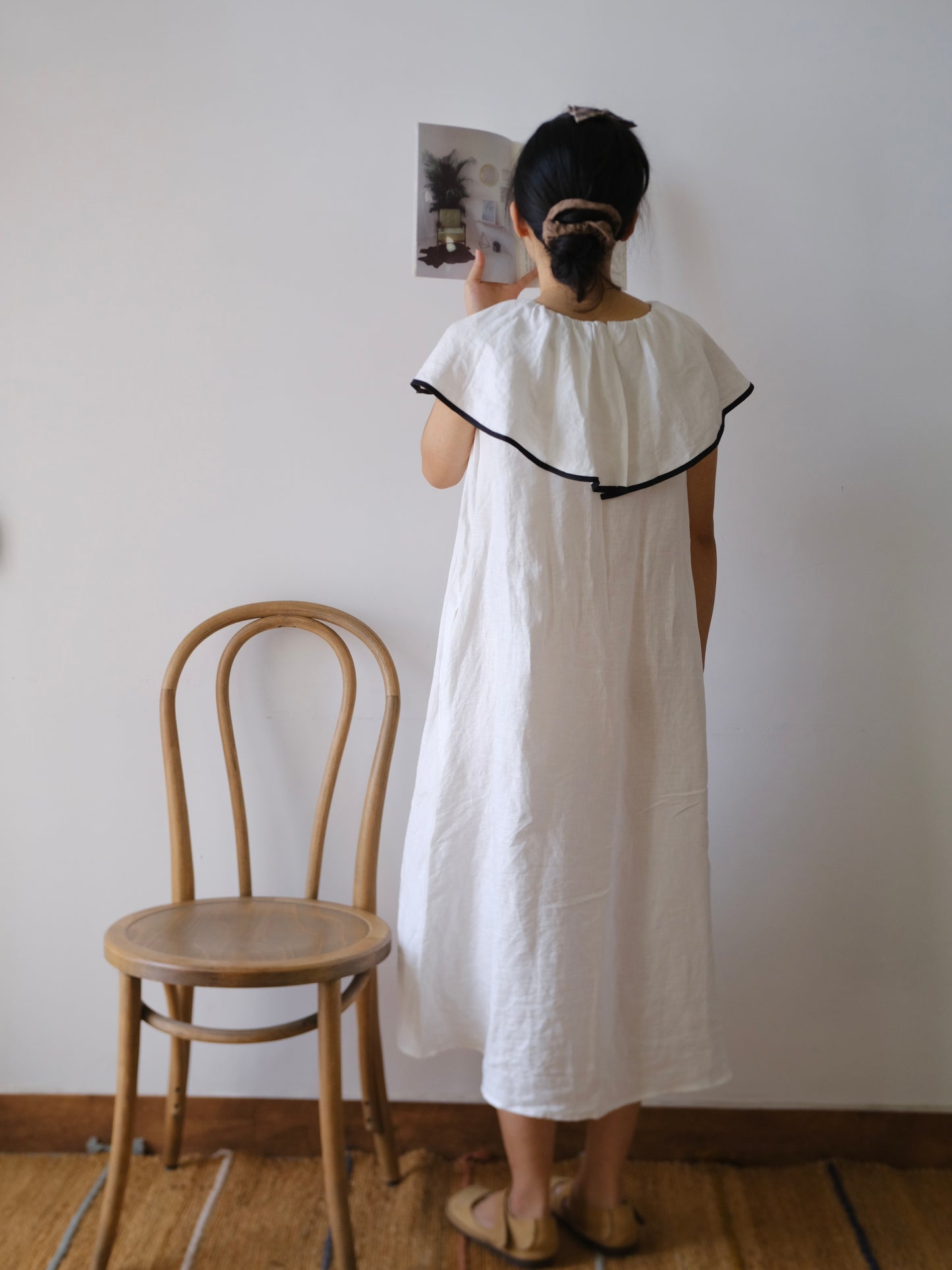 White Rose | Linen dress