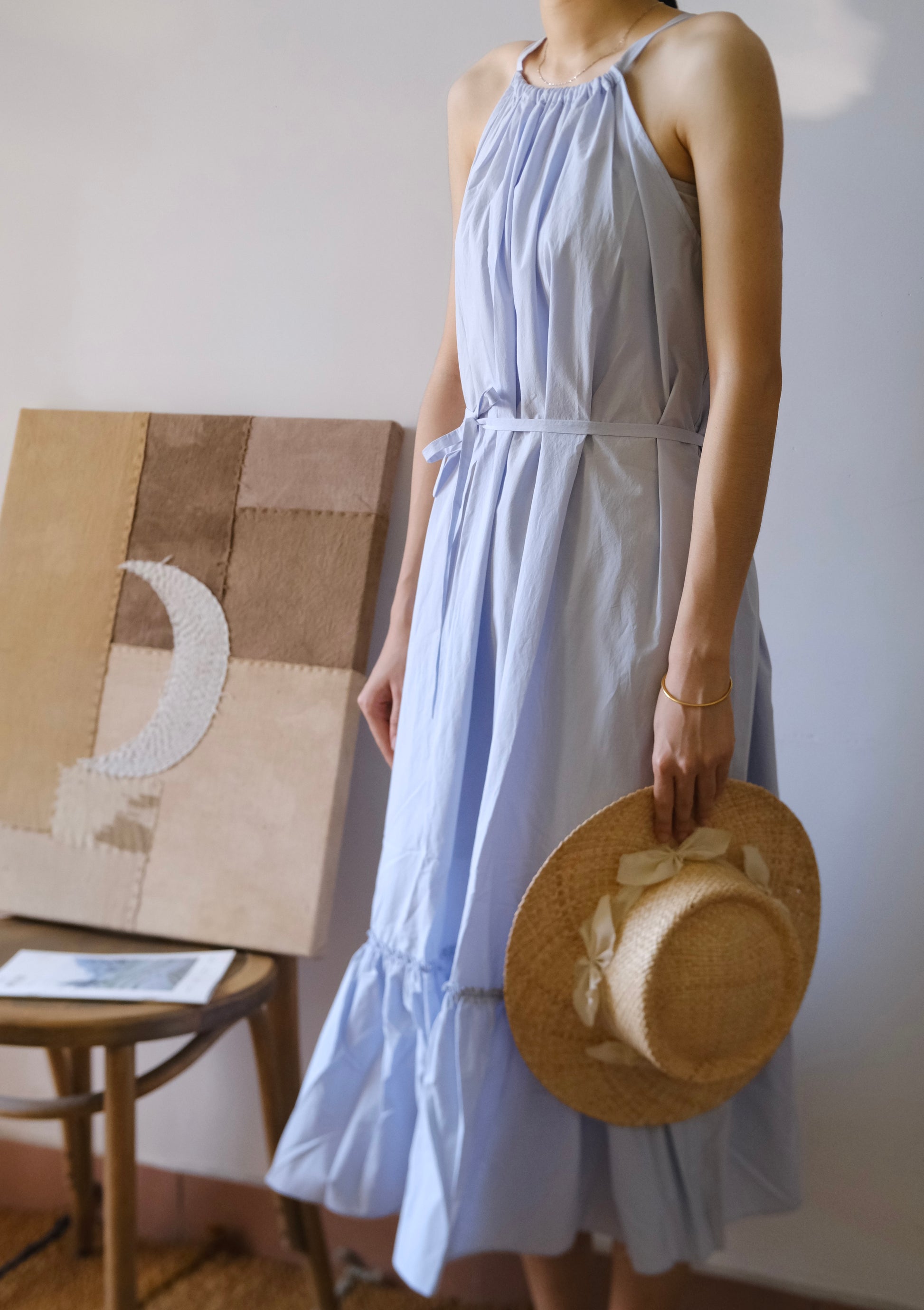 Forget me or not | Sleeveless Summer Dress mopetals Forget me or not | Sleeveless Summer Dress mopetals