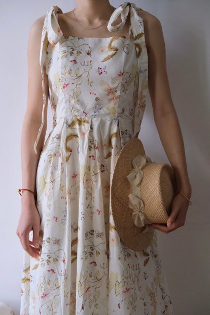 dandelion | floral summer dress