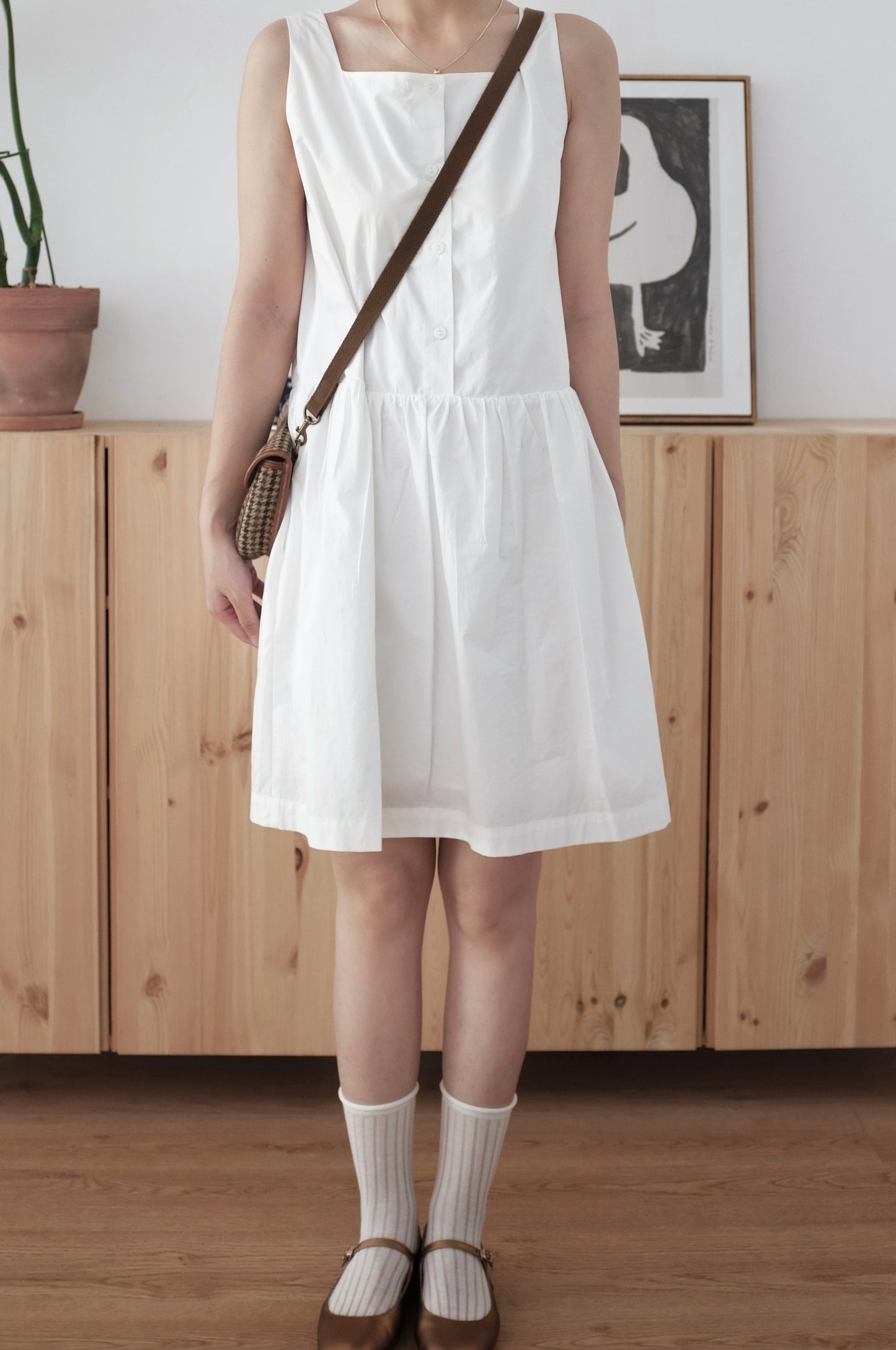 Lily | cotton midi dress