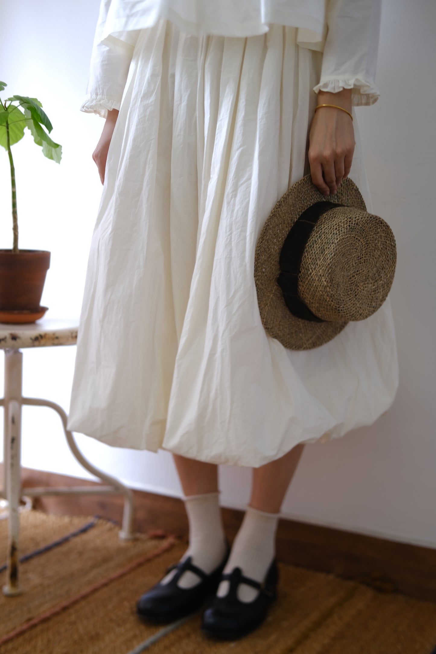 Poppy | cotton balloon skirt